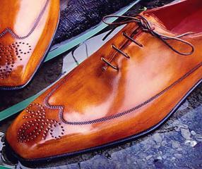 sapatos caros na loja de Manhattan